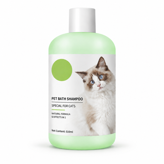Pet Bath Shampoo for Cats 510ml Gentle Cleaning Care